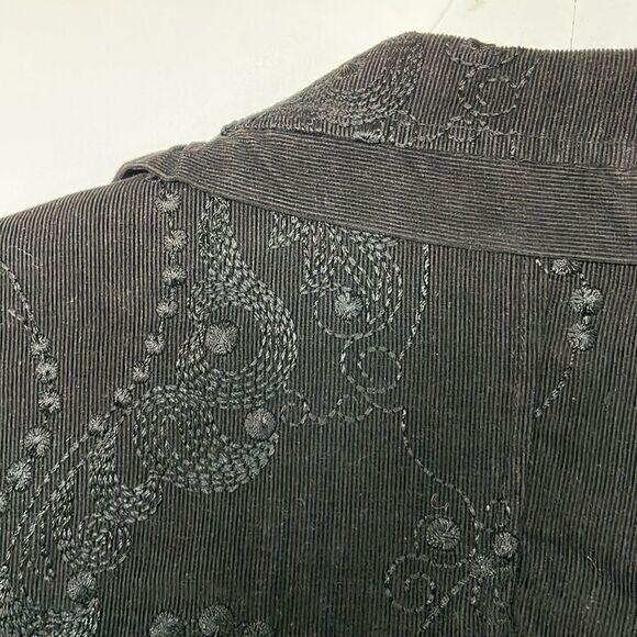 An Ren Vintage Embroidered Corduroy Jacket - Picture 6 of 7